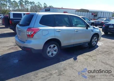 2015 Subaru Forester 2.5I z USA, uszkodzony, nr VIN JF2SJAAC4FG451373